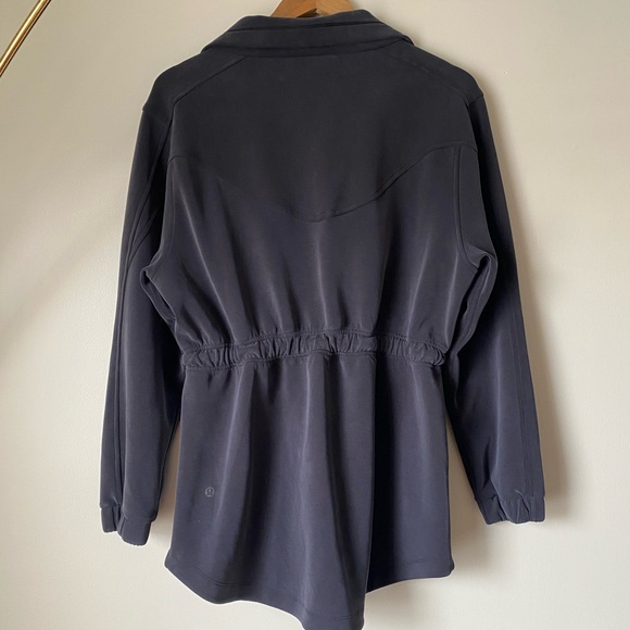 Lululemon Softstreme Cinch Waist Full Zip Jacket Size 6 - Picture 8 of 11